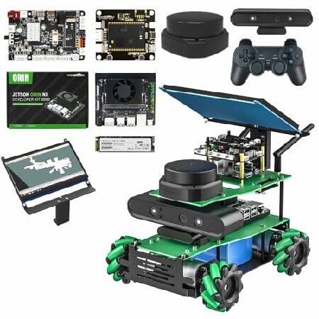 【平行輸入品】Yahboom Jetson Orin NX Super 117TopsROS2 ロボ...