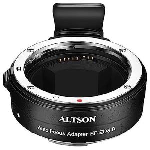 【平行輸入品】Lens Mount Adapter EF-EOS R Auto-Focus Lens Converter Control Ring for EF/EF-S Lens to Canon EOS R RP R3 R5 R50 R6 R7 R8 R10 Cameras