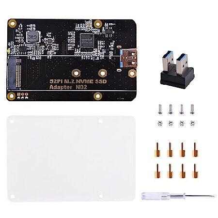 【平行輸入品】GeeekPi M.2 NVMe SSDアダプターボード Raspberry Pi用