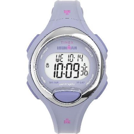 Timex レディース Ironman E30 34mm 腕時計, パープル/デジタル/パープル。,...