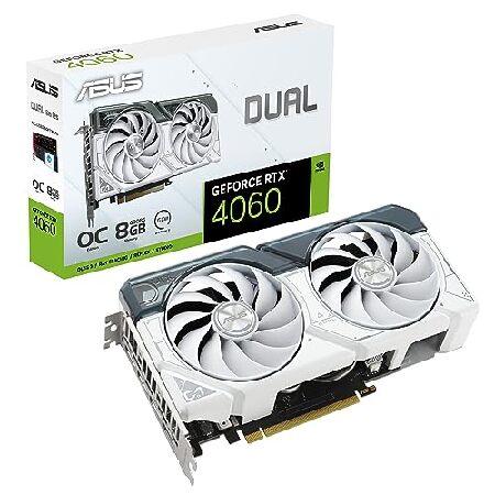 【平行輸入品】ASUS Dual GeForce RTX(TM) 4060 OC ホワイトエディショ...