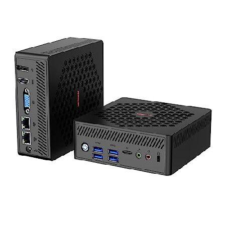 【平行輸入品】Fanless N200 Mini PC Windows 11 Pro 12th In...