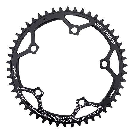 【平行輸入品】DJC 自転車チェーンリング 130BCD 40Tから58T ラウンドチェーンホイール...