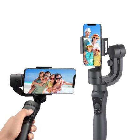 【平行輸入品】S5 Gimbal Stabilizer for Smartphone, 3 Axis...