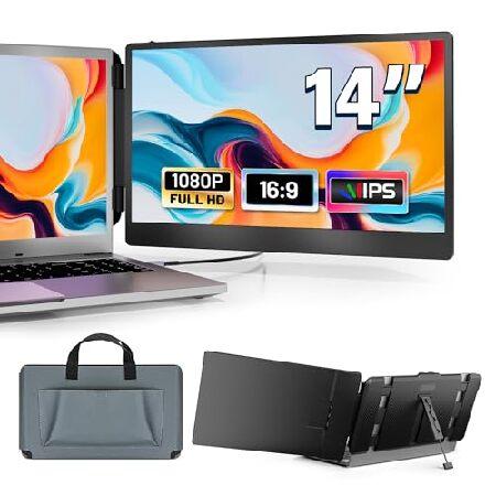 【平行輸入品】ALLWIN domyfan 14" Portable Monitor for Lap...