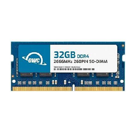 OWC 32GB DDR4 2666 PC4-21300 CL19 2Rx8 260-pin 1.2...