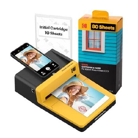 【平行輸入品】KODAK Dock ERA 4PASS チェキスマホプリンター(4x6") (プリン...