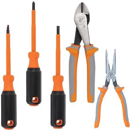 【平行輸入品】Klein Tools 9419R 1000V Insulated Tool Set ...