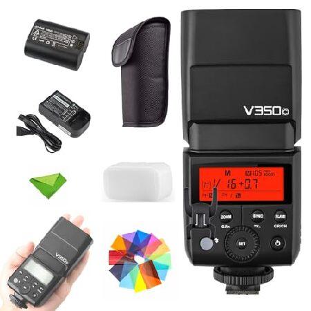 【平行輸入品】Godox V350C フラッシュ Canon 1/8000s HSS 2.4G GN...