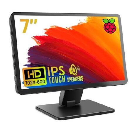 【平行輸入品】ROADOM タッチスクリーンモニター ケース付き 7インチ Raspberry Pi...