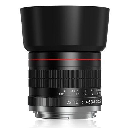 【平行輸入品】EFレンズ キヤノン用 - 85mm f1.8 ミディアム望遠レンズ マニュアルカメラ...