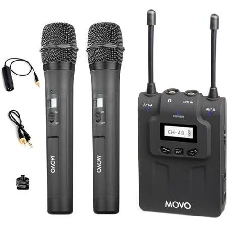【平行輸入品】Movo WMIC80 UHF Wireless Handheld Microphon...