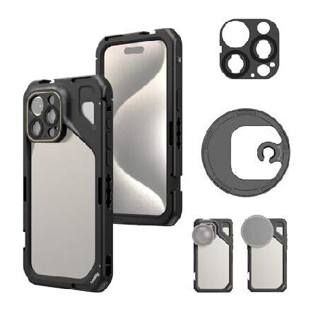 【平行輸入品】SmallRig for iPhone 15 Pro Max Phone Cage w...