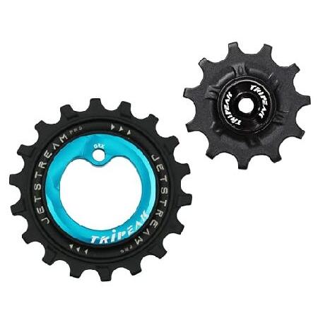 【平行輸入品】TRiPEAK 11/18T オーバーサイズ セラミックベアリング ジョッキーホイール...