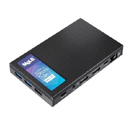 【平行輸入品】MeLE Fanless N100 Mini PC Windows 11 Pro 8G...