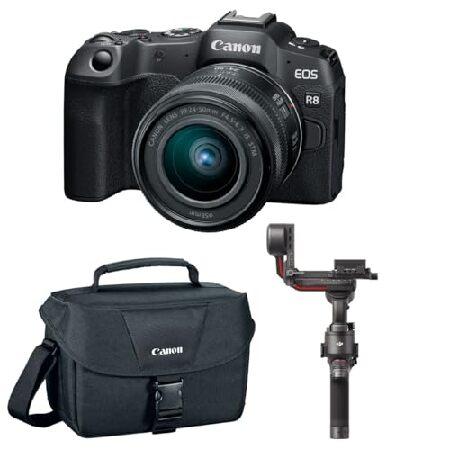 【平行輸入品】Canon EOS R8 Mirrorless Camera with RF 24-5...