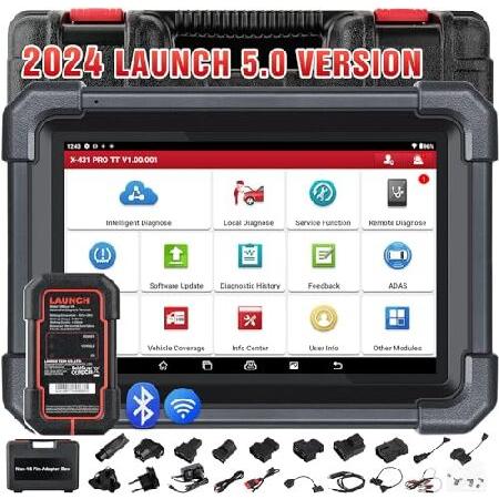 【平行輸入品】2024 LAUNCH X431 Pro TT 5.0 Elite 双方向スキャンツー...