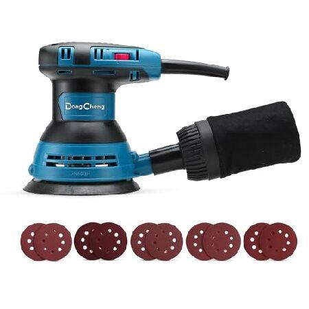 【平行輸入品】DongCheng 5” Random Orbital Sander, 3.0 Amp...