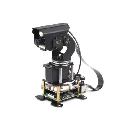 【平行輸入品】Waveshare 360°全方向性高トルク2軸拡張パンチルトカメラモジュール、Ras...