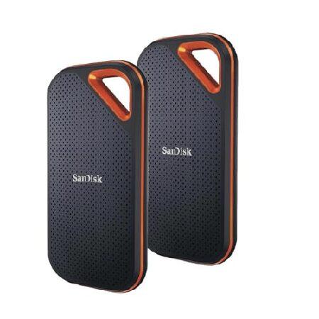 【平行輸入品】SanDisk Extreme PRO ポータブル 4TB USB 3.2 Type-...