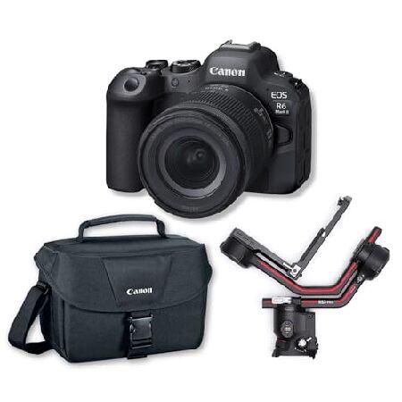 【平行輸入品】Canon EOS R6 Mark II Mirrorless Camera Bund...