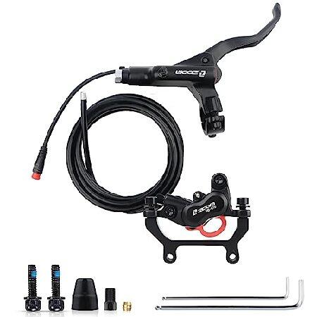 【平行輸入品】ZOOM EBike 油圧ディスクブレーキセット:HB-876E 4ピストン 2ピン ...