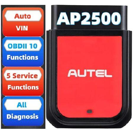 【平行輸入品】Autel MaxiAP AP2500 OBD2 Scanner Bluetooth ...