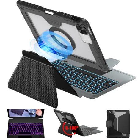 【平行輸入品】Nillkin 12.9 inch iPad pro case with Keyboa...