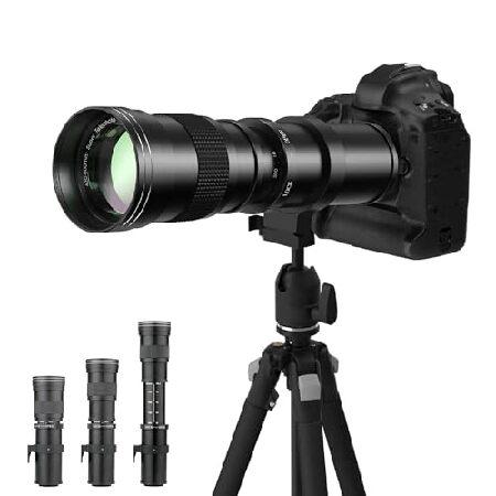 【平行輸入品】COMMANDER OPTICS 420-800mm f/8.3 手動望遠ズームレンズ...
