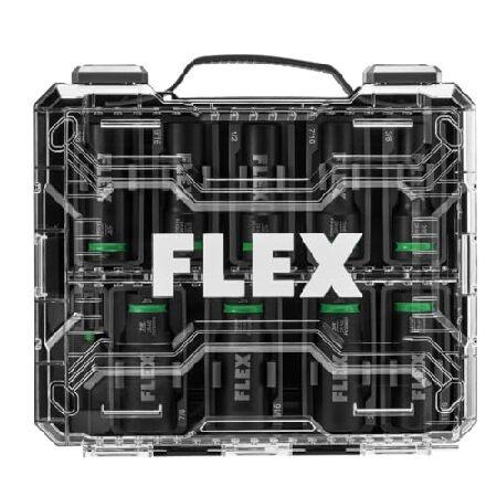 【平行輸入品】FLEX STACK PACK 10ピース 薄肉ディープウェル 6ポイント 1/2イン...