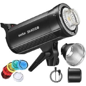 【平行輸入品】Godox SK400II-V SK400IIV 400W スタジオ ストロボ フラッシュ - 標準リフレクター付き