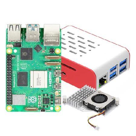 【平行輸入品】iRasptek for Raspberry Pi 5/ラズベリーパイ5 RAM 4G...
