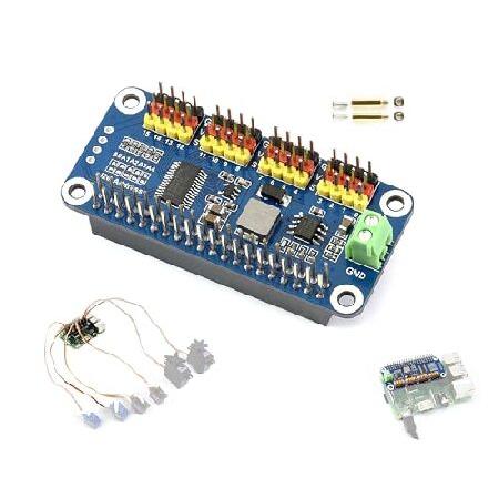 【平行輸入品】PWM Servo Motor Driver HAT Compatible with ...