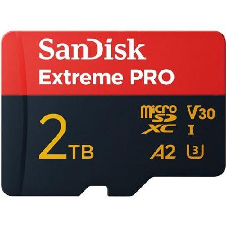 【平行輸入品】SanDisk Extreme PRO microSDカード+SDアダプター2TB (...