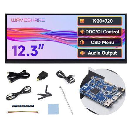 【平行輸入品】waveshare 12.3インチ 静電容量式タッチディスプレイ インセル技術 192...