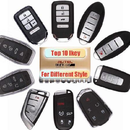 【平行輸入品】Autel Ikey MaxiIM IKEYTOP10 Universal Smart...