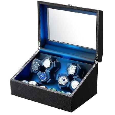 【平行輸入品】J＆T Technology 自動巻き時計用ワインダー LEDライト付き自動巻き取り機...