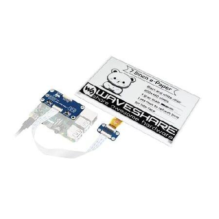 【平行輸入品】7.5inch E-Ink Display HAT Compatible with R...