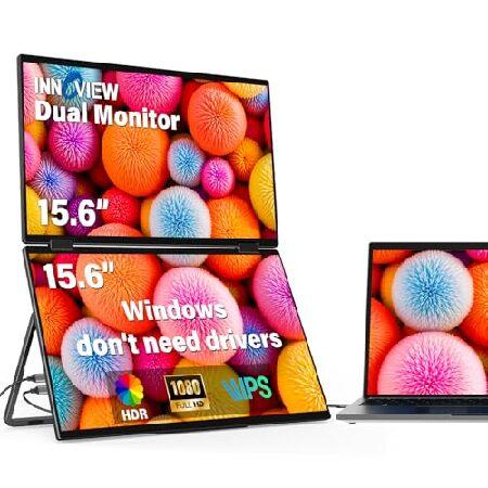 【平行輸入品】InnoView Laptop Screen Extender 15.6" Dual ...