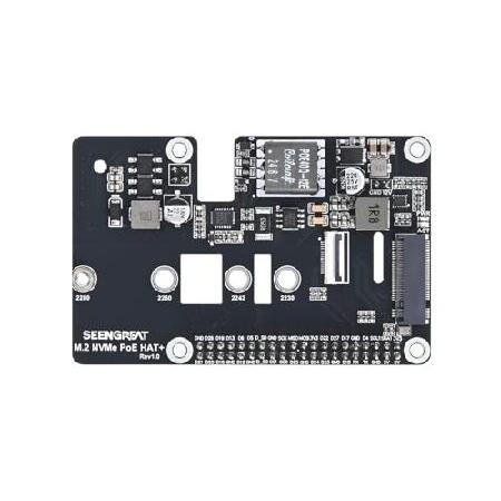 【平行輸入品】Compatible for Raspberry Pi 5 M.2 NVMe PoE ...