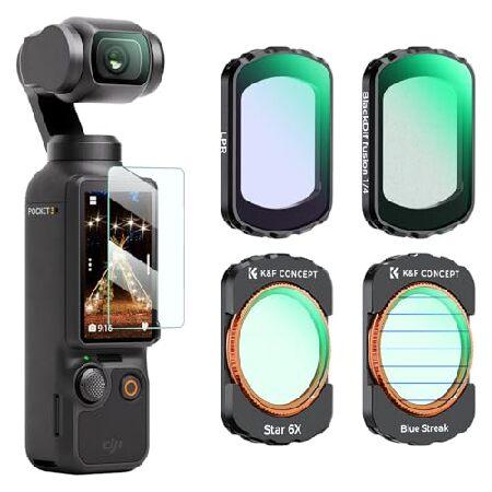【平行輸入品】K＆F Concept 磁気効果フィルターセット 4個パック DJI Osmo Poc...