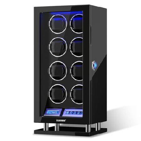 【平行輸入品】DUKWIN 腕時計ワインダー 3/4/6/8/9/12 自動巻き腕時計用 指紋ロック...