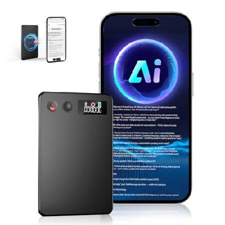 【平行輸入品】ZEOUPT AIボイスレコーダー 再生機能付きオーディオ起動レコーダー アプリコント...