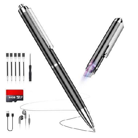 【平行輸入品】64GB (7200時間) ボイスレコーダー Type-C付き 音声起動レコーダー A...