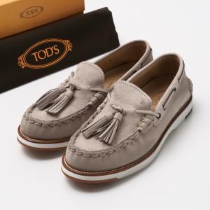 TOD'S トッズ PANTOFOLA NAPPINA ローファー サイズ6 タッセル モカシン ヌバック