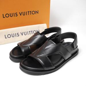 2023年製■LOUIS VUITTON ルイ・ヴィトン LV オアシス サンダル サイズ7 LVロゴ