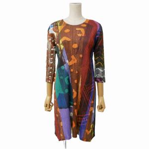 美品 PLEATS PLEASE ISSEY MIYAKE プリーツプリーズ イッセイミヤケ ワンピース サイズ4 プリーツ