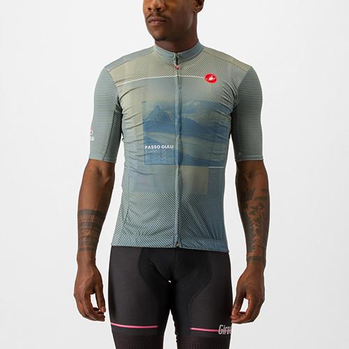 Castelli カステリ メンズ サイクルジャージ  #Giro Giau(Verde Te) (...