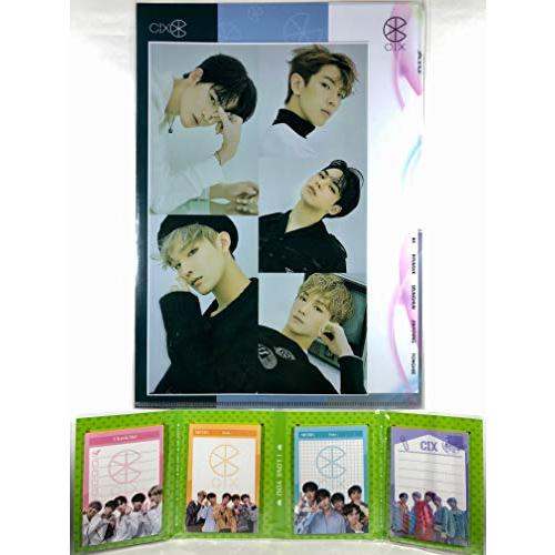 CIX シーアイエックス グッズ ／ A4 クリアファイル + 4つ折り メモパッド (4連 メモ帳...