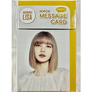 BLACKPINK ブラックピンク LISA リサ グッズ フォトメッセージカード